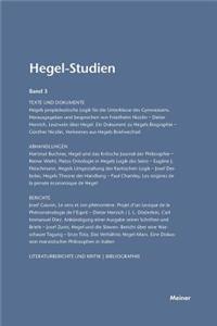 Hegel-Studien / Hegel-Studien