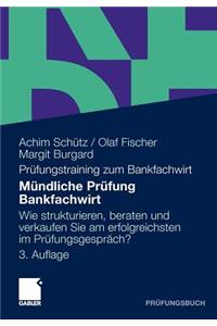 Mündliche Prüfung Bankfachwirt