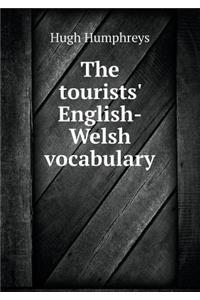 The tourists' English-Welsh vocabulary