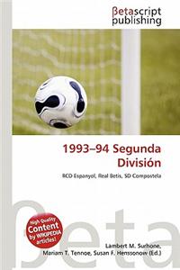 1993-94 Segunda Division