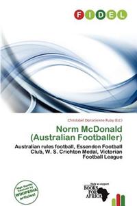 Norm McDonald (Australian Footballer)