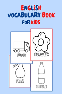 english vocabulary book for kids