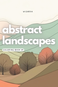 Abstract Landscapes Coloring Book #1