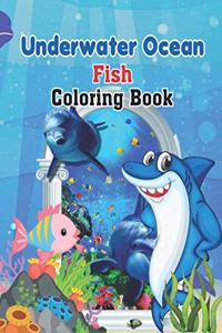 Underwater Ocean Fish Coloring Books
