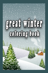 great winter coloring book