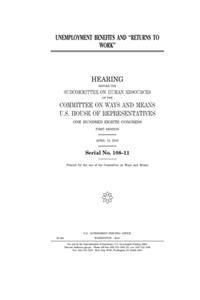 Unemployment benefits and 