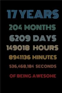 17 years of being awesome