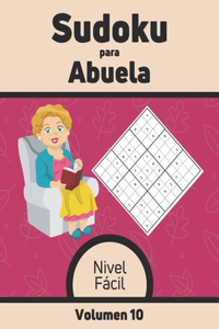 Sudoku para Abuela Nivel Fácil Volumen 10