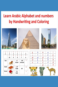 Learn Arabic Alphabet and numbers by Handwriting and Coloring