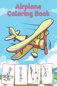 Airplane Coloring Book