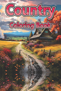 country coloring book