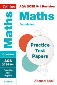 Collins GCSE 9-1 Revision - Aqa GCSE Maths Foundation Practice Test Papers