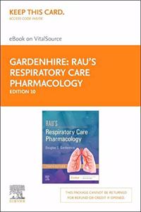 Rau's Respiratory Care Pharmacology Elsevier eBook on Vitalsource (Retail Access Card)