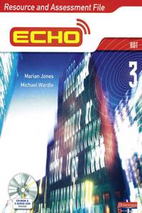 Echo 3 Rot Resource and Assessment File (2009)