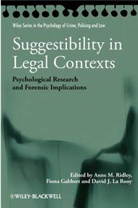 Suggestibility in Legal Contexts