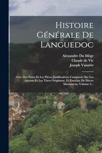 Histoire Générale De Languedoc