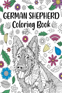 German Shepherd Coloring Book