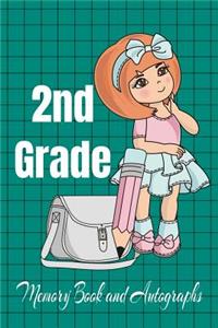 2nd Grade Memory Book and Autographs