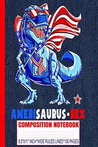 AMERISAURUS-REX Composition Notebook