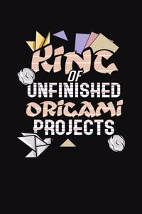 King Of Unfinished Origami Projects