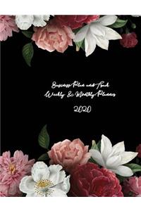 Business Plan and Track - Weekly & Monthly Planner