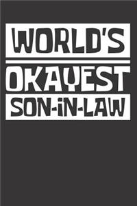 Son In Law Notebook Journal
