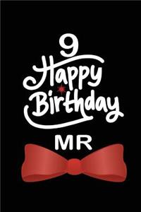 9 Happy birthday mr