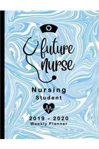 Future Nurse Nursing Student 2019-2020 Weekly Planner