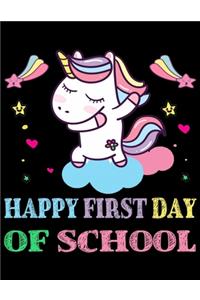 Happy First day of school