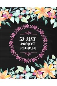 52 List Project Planner