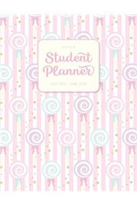 Dated Student Planner July 2019 - June 2020