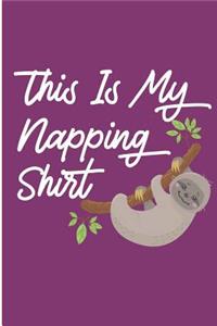 This Is Napping Shirt