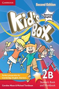 Kid's Box American English Level 2B Student's Book and Workbook Combo with CD-ROM Split Combo Edition