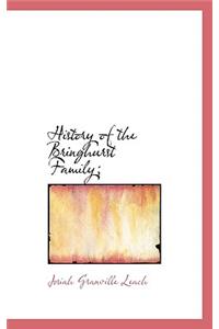 History of the Bringhurst Family;