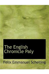 The English Chronicle Paly