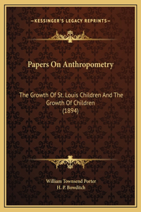 Papers On Anthropometry
