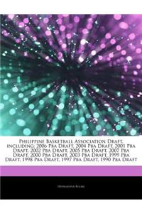 Articles on Philippine Basketball Association Draft, Including: 2006 Pba Draft, 2004 Pba Draft, 2001 Pba Draft, 2002 Pba Draft, 2005 Pba Draft, 2007 P