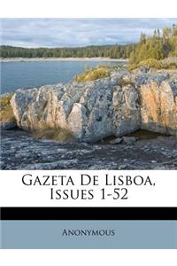 Gazeta de Lisboa, Issues 1-52