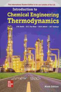 Ise Introduction To Chemical Engineering Thermodynamics