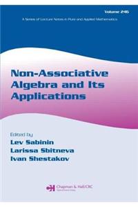 Non-Associative Algebra and Its Applications