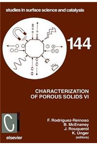 Characterization of Porous Solids VI