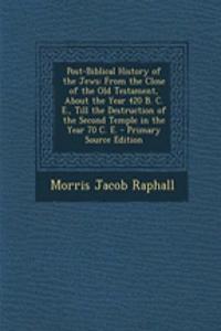 Post-Biblical History of the Jews