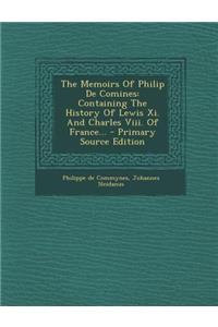 The Memoirs of Philip de Comines