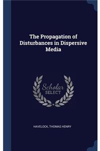 Propagation of Disturbances in Dispersive Media