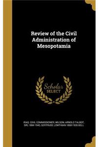 Review of the Civil Administration of Mesopotamia