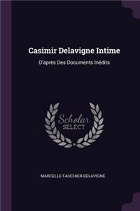 Casimir Delavigne Intime