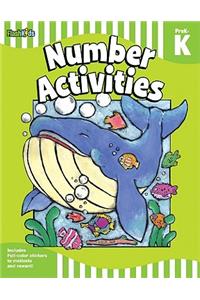 Number Activities: Grade Pre-K-K (Flash Skills)