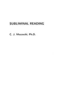 Subliminal Reading