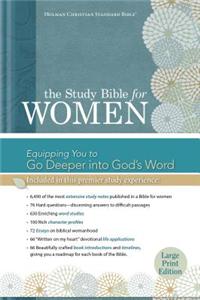 Study Bible for Women-HCSB-Large Print