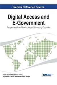 Digital Access and E-Government: Perspectives from Developing and Emerging Countries